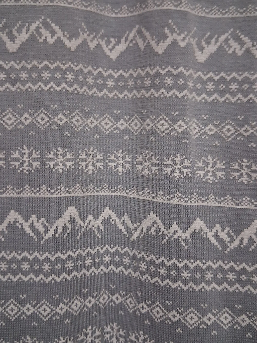 Kids Pajama Pant/Thermal base layer Winter Under Pant size Lg Fair Isle